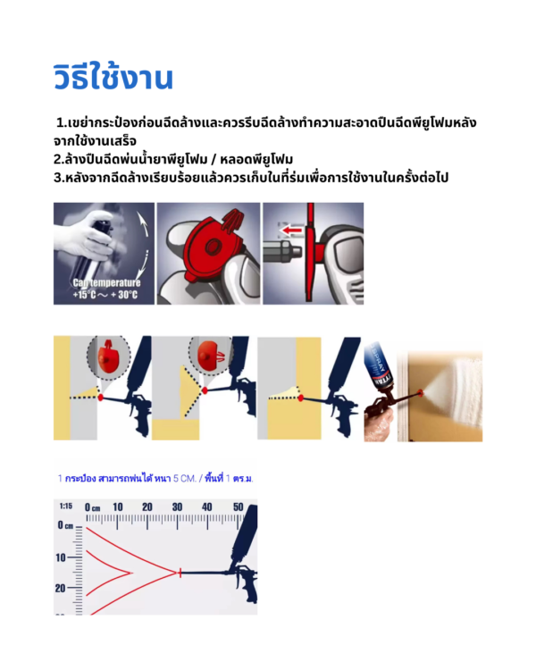 28 Spray foam insulation cans ชุดโฟมพ่นอเนกประสงค์แบบกระป๋อง
