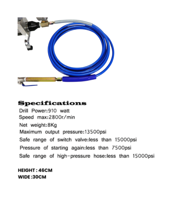 33 ชุดเครื่องอัดนํ้ายาพียูโฟม OM-200s พร้อมใช้งาน