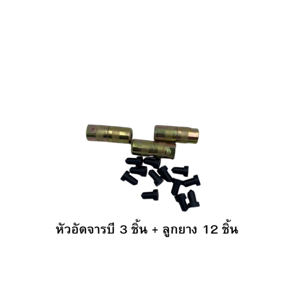 6 หัวอัดจารบีสําหรับอัดฉีดนํ้ายาพียูโฟม