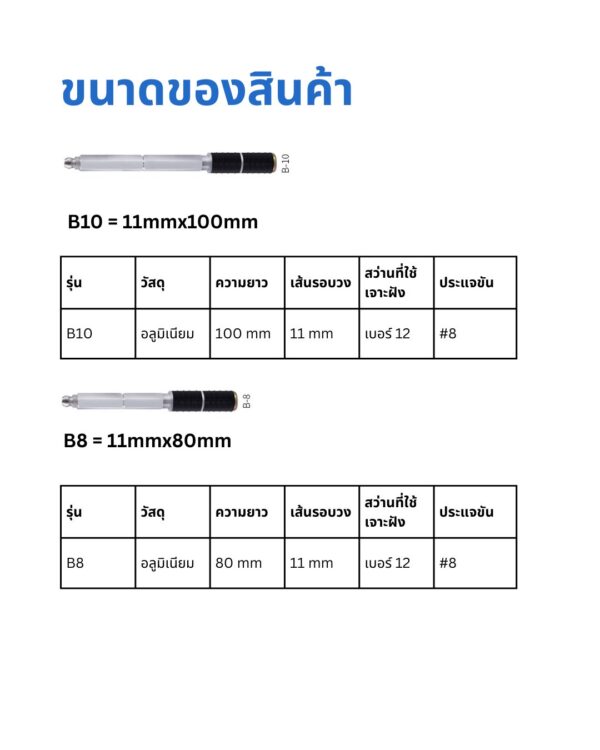 หัวอัดนํ้ายา(Packer) ทุกขนาด